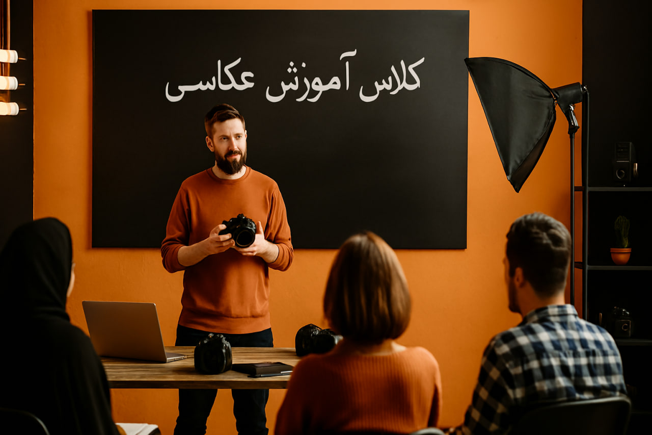 کلاس عکاسی شیراز